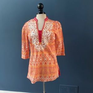 Indikka NY tunic with decorations
